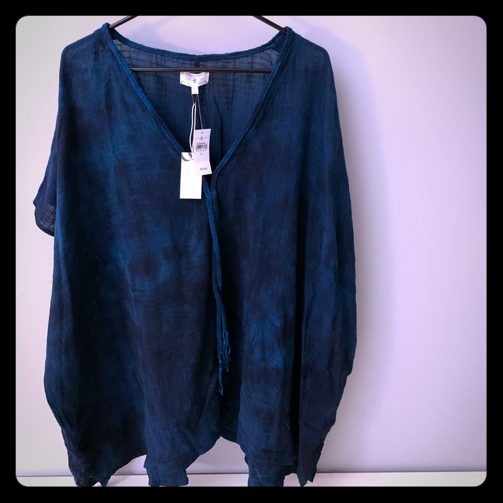 Tie dye poncho